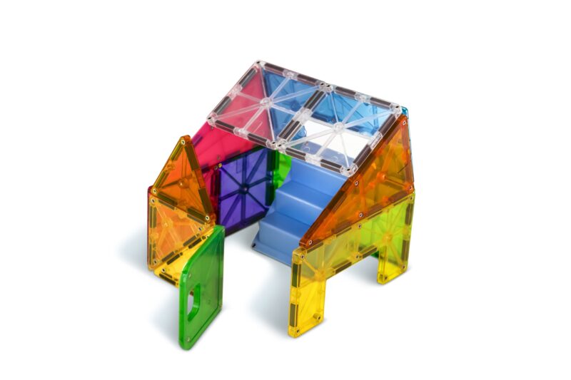 Magna-Tiles 28 piece House Magnetic Toy - Image 12