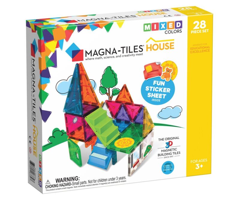 Magna-Tiles 28 piece House Magnetic Toy