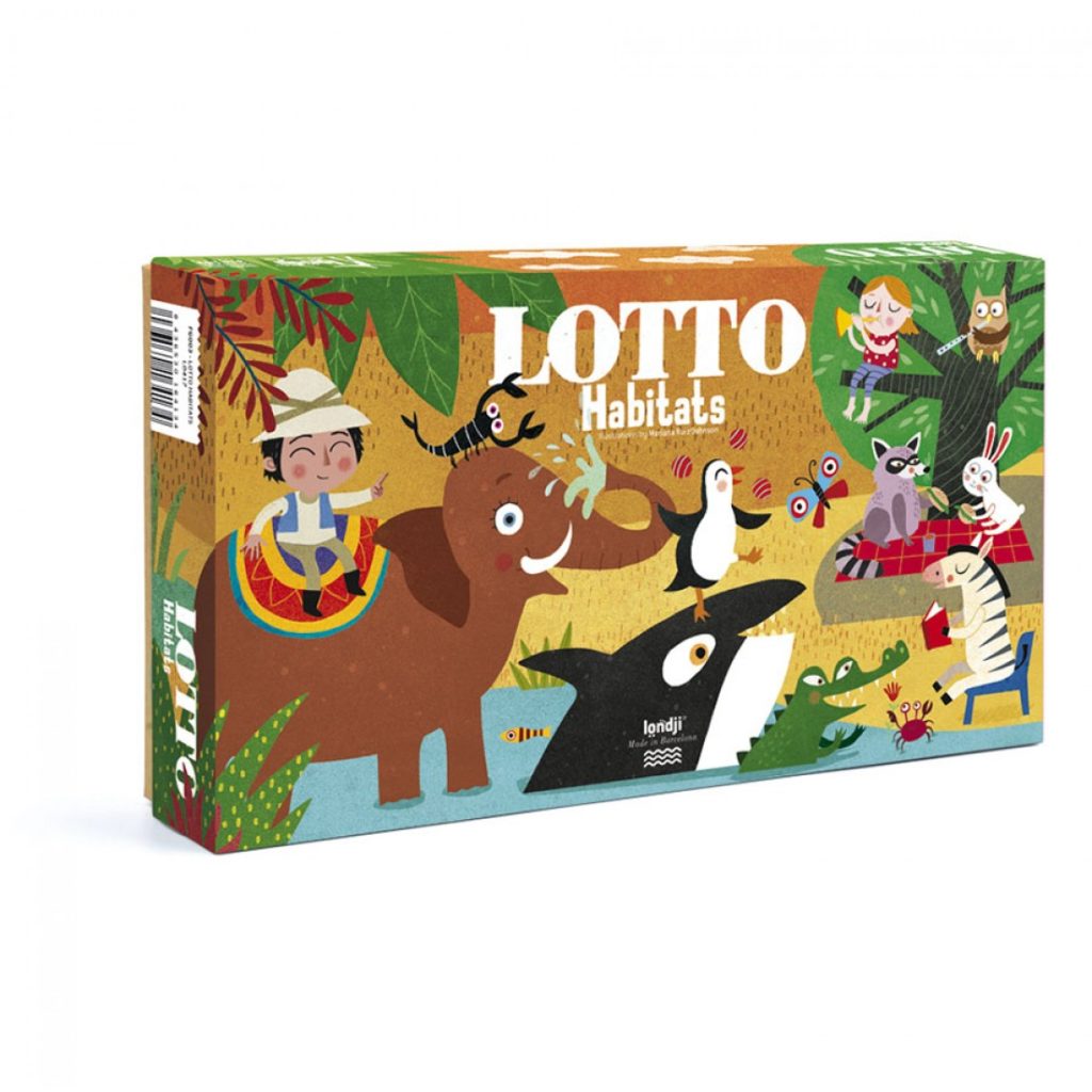 Habitats Lotto by Londji