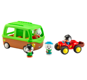 Adventure Set Bus + Car by Klorofil