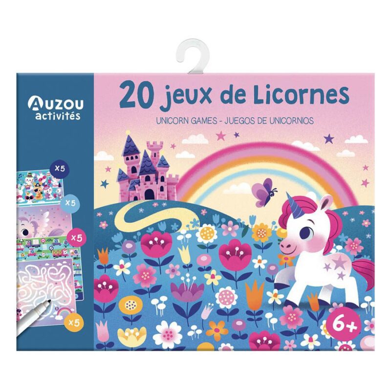 My Games Unicorns by Auzou