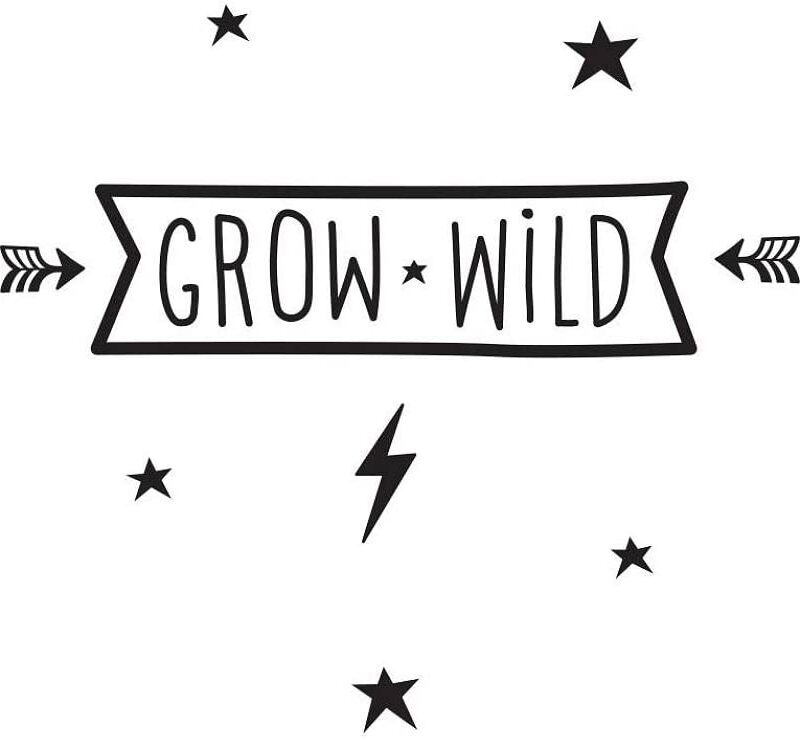 Grow Wild Wall Sticker by A Little Lovely Company