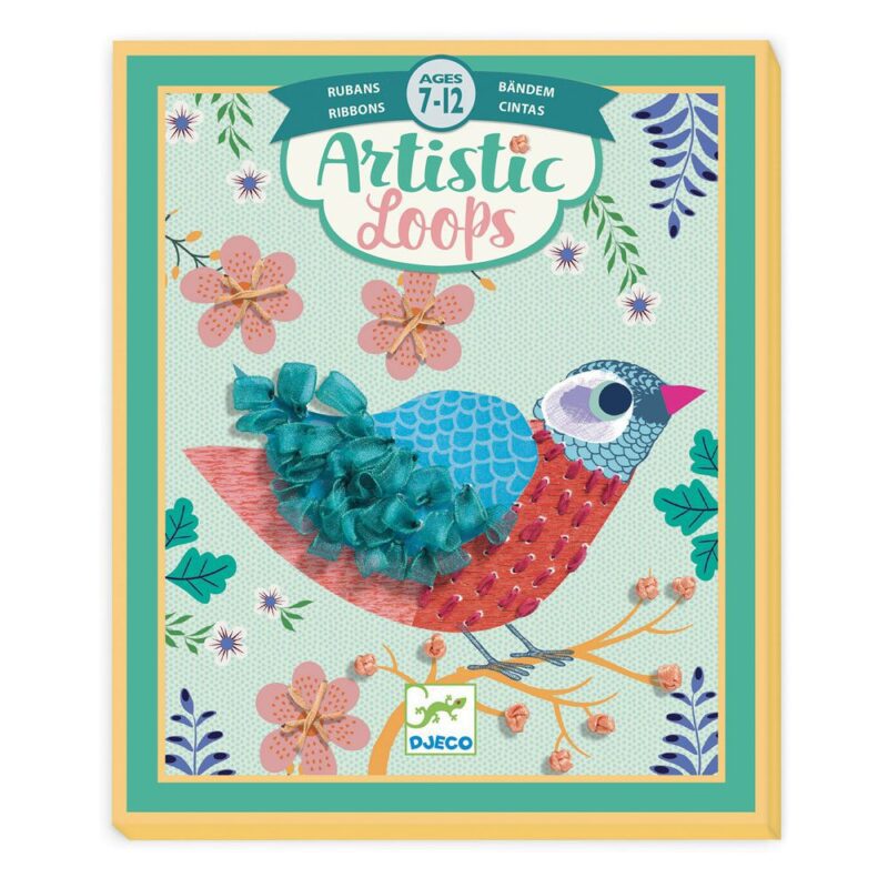 Artistic I create with ribbons Birds of Spring by Djeco