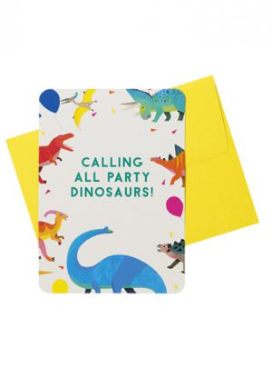 Dinosaur Invitation Card by Talking Tables