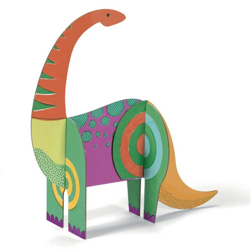 DIY Build and Paint 3D Dinosaurs by Djeco - Image 2
