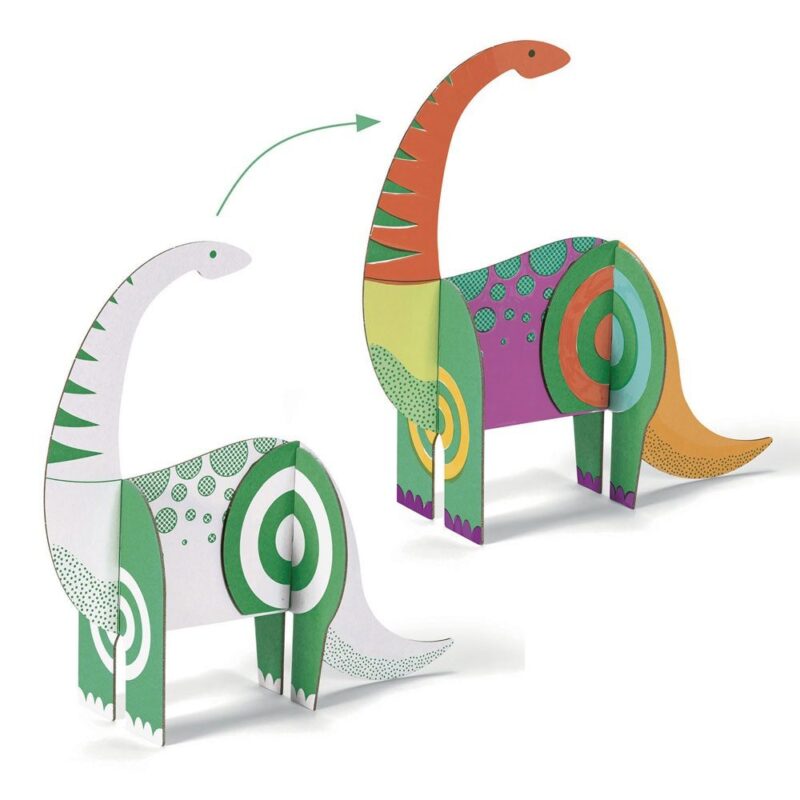 DIY Build and Paint 3D Dinosaurs by Djeco - Image 3