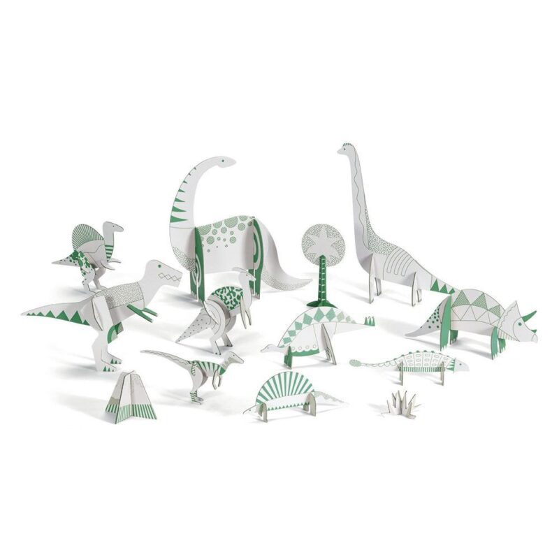 DIY Build and Paint 3D Dinosaurs by Djeco - Image 4