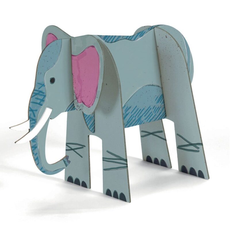 DIY I make and paint 3D Savannah by Djeco - Image 2