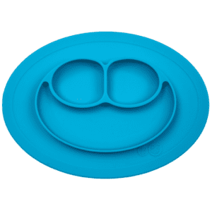 Educational dish 12+ months Happy Mini Mat - Blue by Ezpz