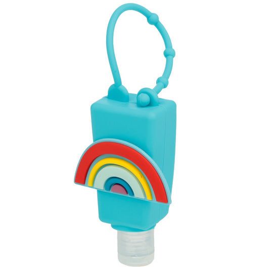 Gel Hand Sanitizer with Rainbow Silicone Cover