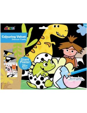 Avenir Giant Velvet Poster Dinosaur