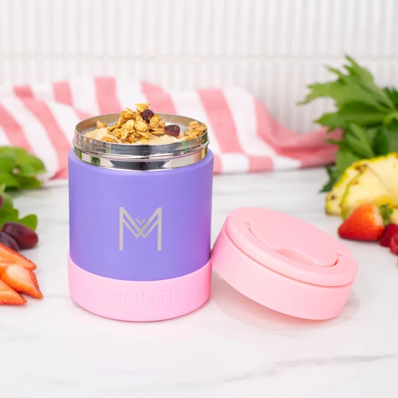 MontiiCo Insulated Food Jar - Grape - Image 2