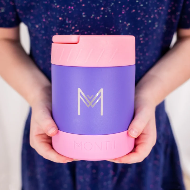 MontiiCo Insulated Food Jar - Grape - Image 3