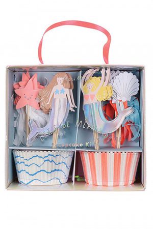 Meri Meri Cupcake Kit Let’s Be Mermaids