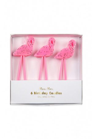 Meri Meri Flamingo Candles