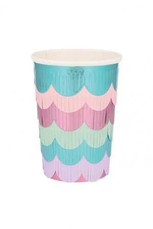 Meri Meri Glass Mermaid Scalloped Fringe