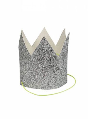 Meri Meri Hat Crown Silver