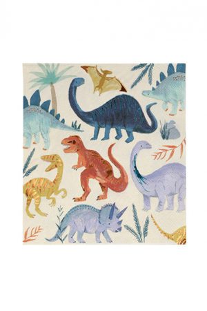 Meri Meri Napkin Large Dinosaur Kingdom