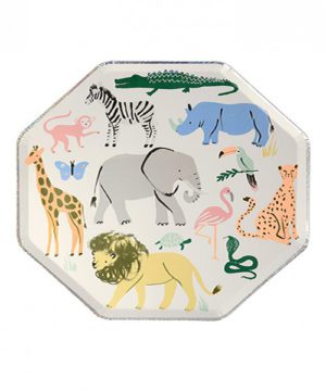 Meri Meri Safari Animal Food Plate