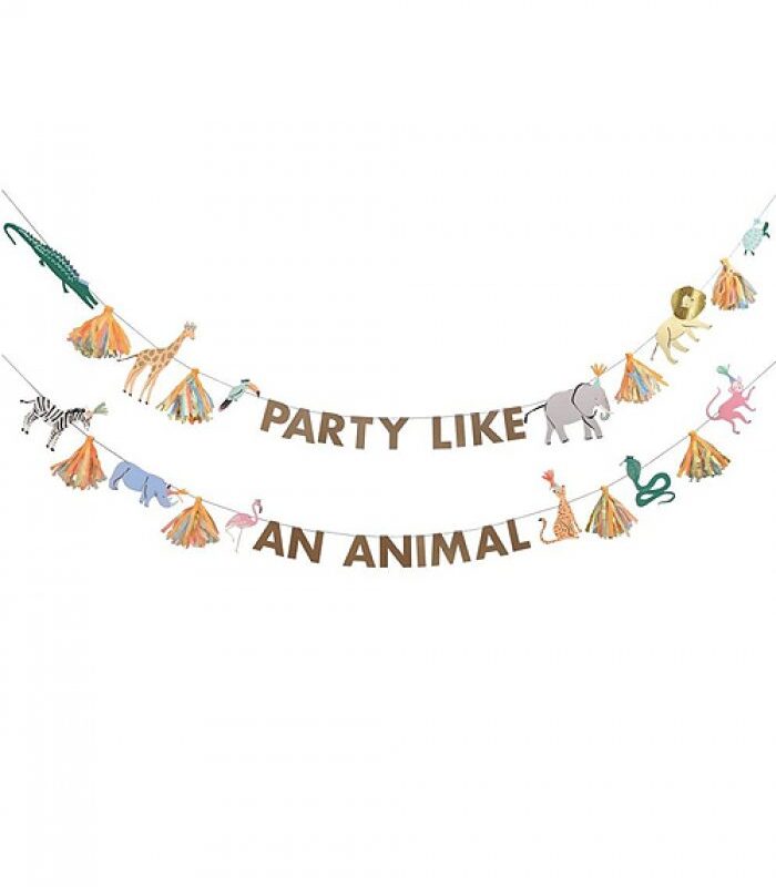 Meri Meri Party Like An Animal Garland