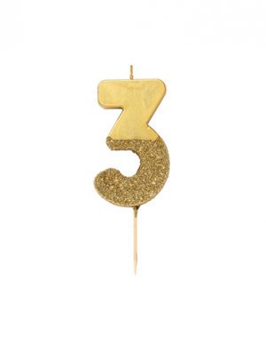 Talking Candle Gold No 3