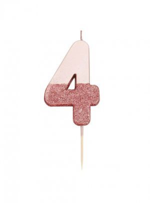 Talking Candle No. 4 Rose Gold