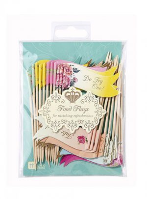 Talking Truly Scrumptious Toothpick Flags