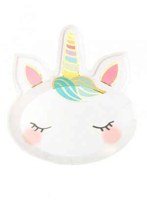 Talking Unicorn plate