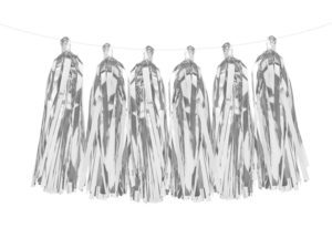 Tassel Garland 12 pieces Silver