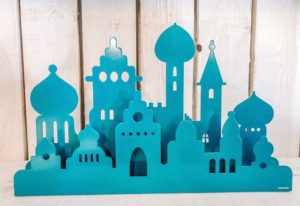 Wall Metal Hanger Magic City by Roommate