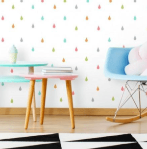 Roommates Wall Stickers Pastel Drops