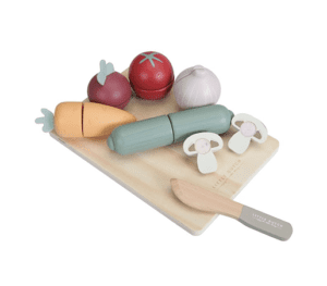 Wooden Cutting Vegetables by Little Dutch
