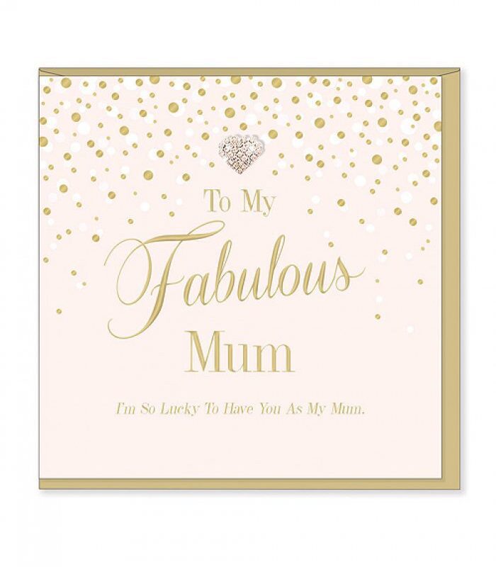 Greeting card Fabulous Mum
