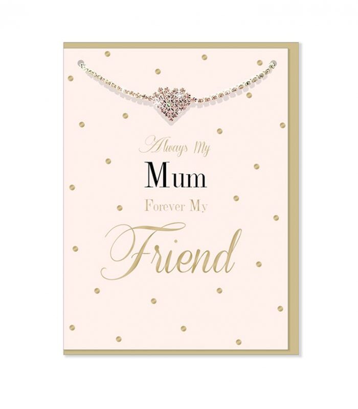 Greeting Card with bracelet My Mum