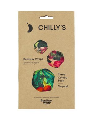 Chillys Beeswax Wrap 3 Pack Tropical