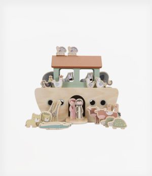 Little Dutch Wooden Ark Of Noah 25pcs