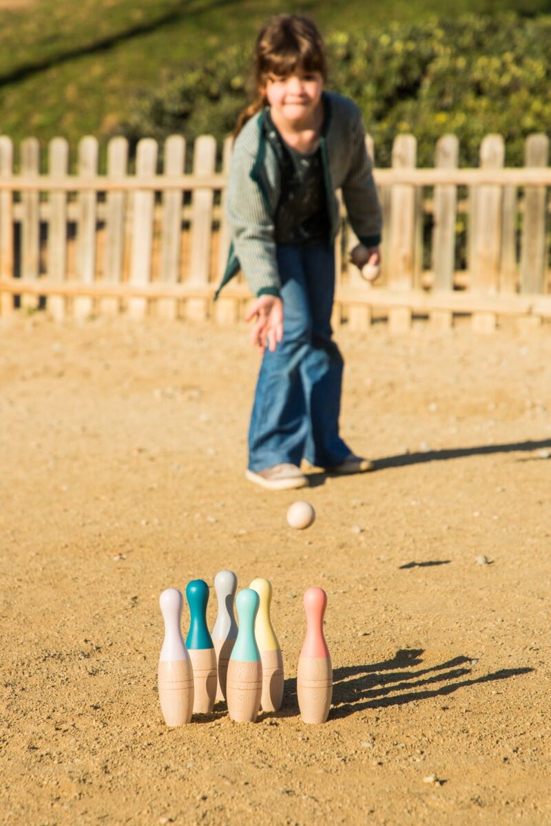 Me & Mine Wooden Bowling Pins Classic - Image 4