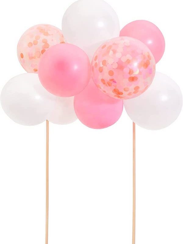 Meri Meri Pink Balloon Cake Topper Kit