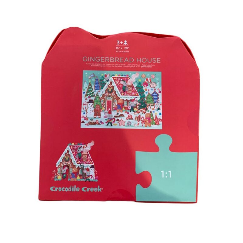 Crocodile Creek Gingerbread House 36 Piece Floor Puzzle - Image 3
