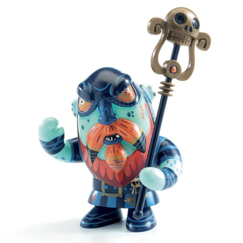 Djeco Pirate Figure Gnomus & Ze With Cage - Image 2