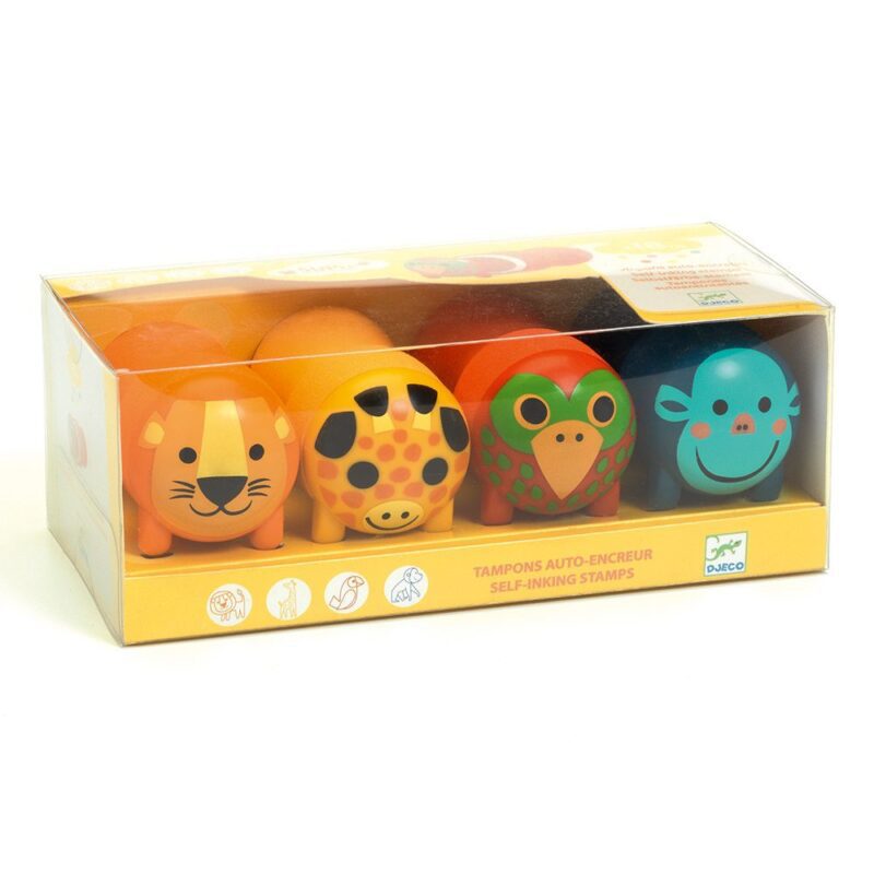 Djeco Stamp Set Jungle Animals