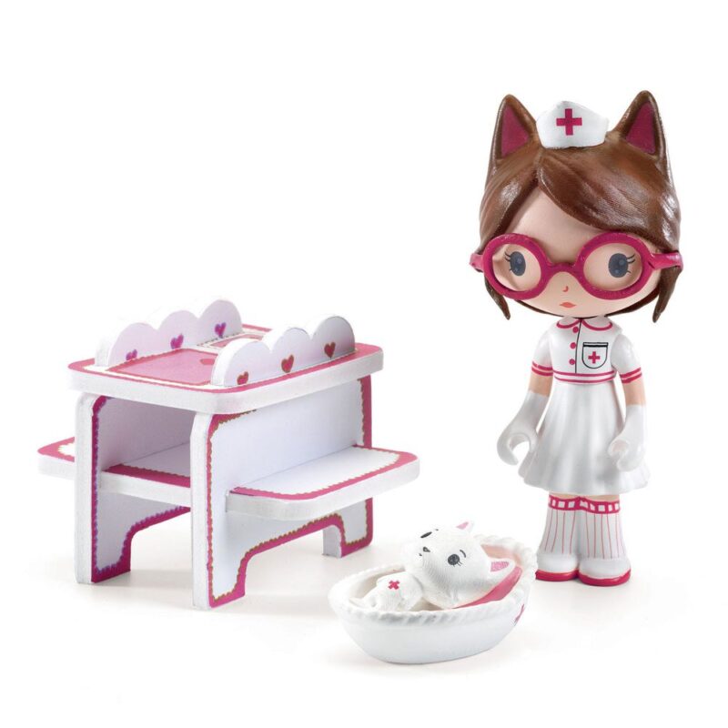 Djeco Tinyly Milou's Animal Clinic (Includes figures) - Image 2