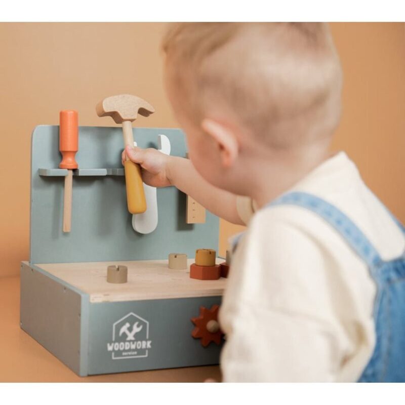 Little Dutch Wooden workbench (mini) FSC - Image 5