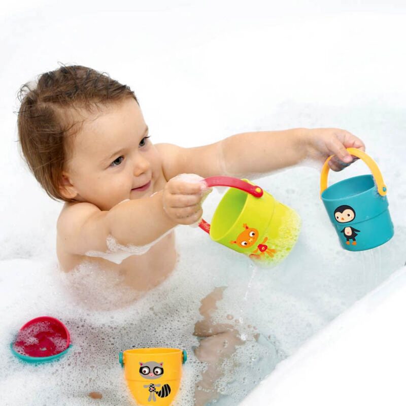 Ludi Set of bathroom buckets & stacking 4 pcs. - Image 5