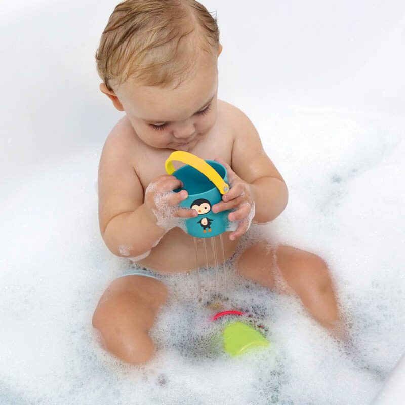 Ludi Set of bathroom buckets & stacking 4 pcs. - Image 3