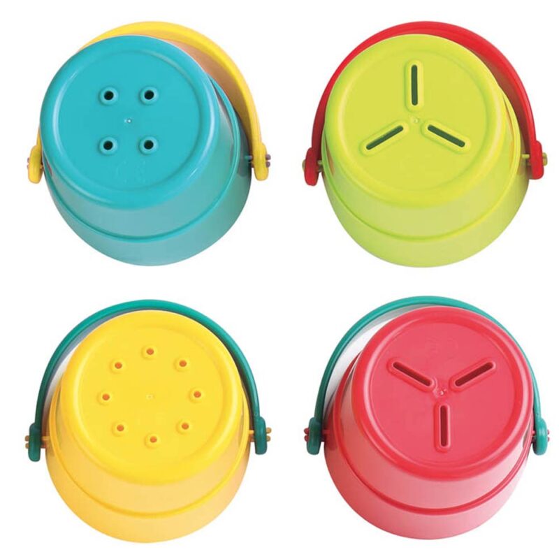 Ludi Set of bathroom buckets & stacking 4 pcs. - Image 2