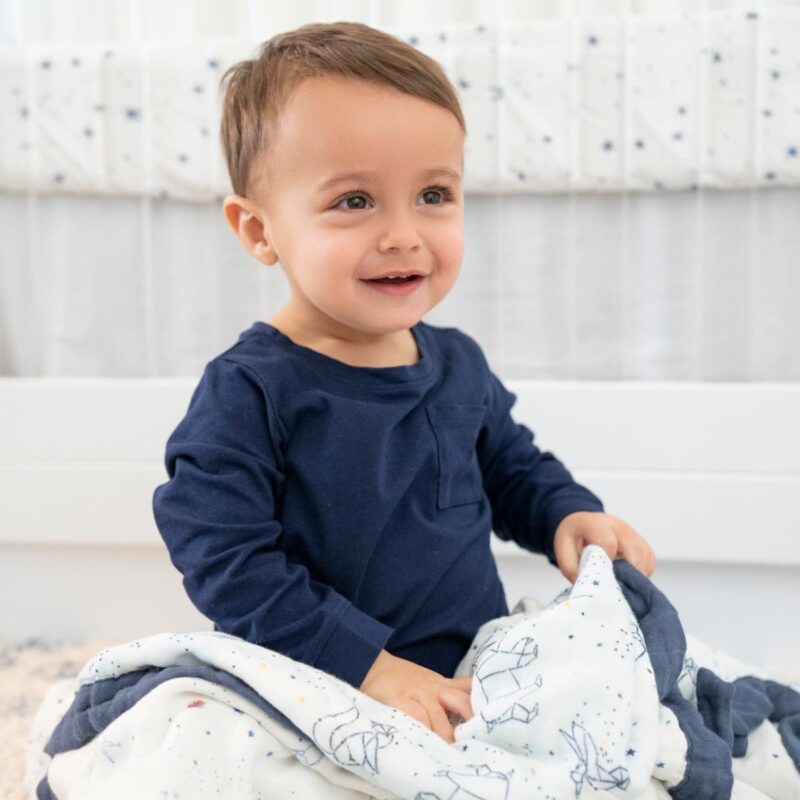 Aden & Anais Silky Soft Dream Blanket Stargaze - Image 3