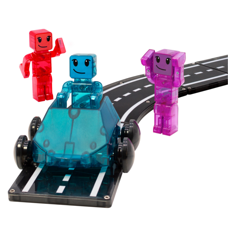 Magna-Tiles Dashers 6-Piece Set - Image 2