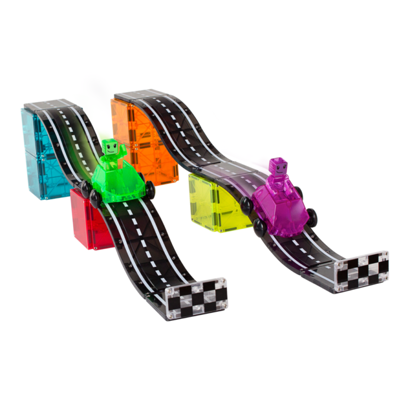 Magna-Tiles Downhill Duo 40-Piece Set - Image 2