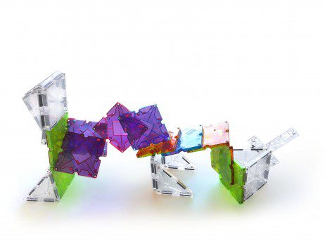 Magna-Tiles Free Style Clear Colors 40 Piece Set - Image 3